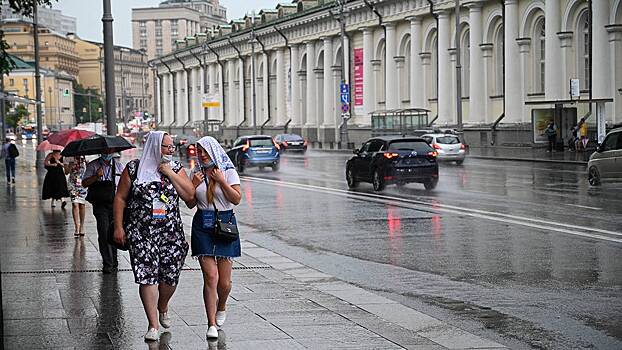 Дожди с грозами пообещали москвичам 5 июля