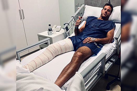 Аргентинец Хуан-Мартин дель Потро восстанавливается после новой операции на колене