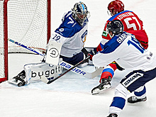 Победа при не лучшей игре. Российские хоккеисты выиграли седьмой матч подряд в Евротуре