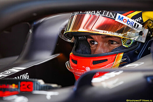 Элбон: Перед первой гонкой за Red Bull я сильно нервничал