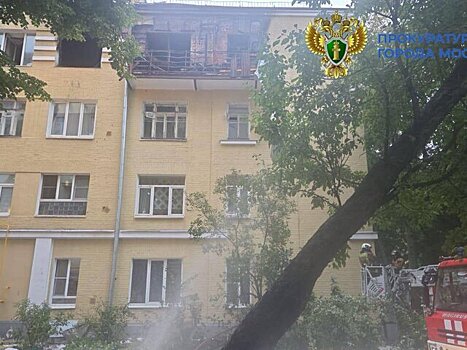 Число пострадавших при пожаре в жилом доме в Москве увеличилось до 10