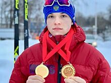Красногорец завоевал золото на соревнованиях по лыжным гонкам