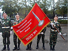 Курсанты военно-патриотического клуба участвовали в осеннем этапе проекта «Пост №1»