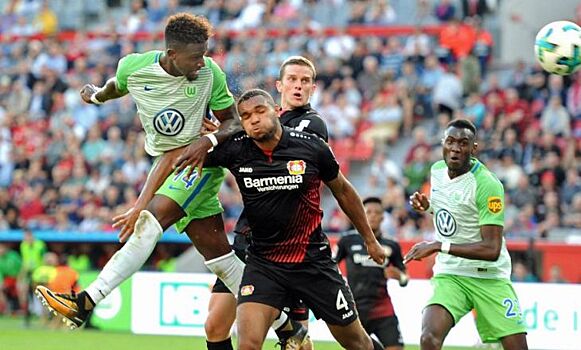 "Байер" сыграл вничью с "Вольфсбургом" в матче восьмого тура Бундеслиги