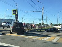 Водитель резко затормозил: подробности серьёзной аварии на Которосльном мосту в Ярославле