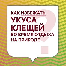 Москвичам рассказали, как избежать укусов клещей