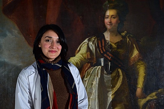 В «Царицыне» пройдет встреча с реставратором портрета Екатерины Великой с георгиевской лентой
