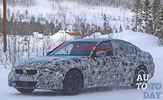 Новый BMW 3-Series проходит испытания