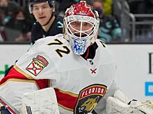 Сергей Бобровский вошёл в топ-10 вратарей в истории НХЛ по числу сэйвов и помог «Флориде» победить в игре из 7 периодов