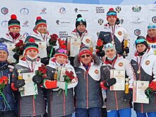 Сборная Татарстана победила в эстафете на первенстве России по лыжным гонкам