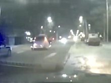 В Благовещенске полицейские устроили погоню со стрельбой за угонщиком автомобиля