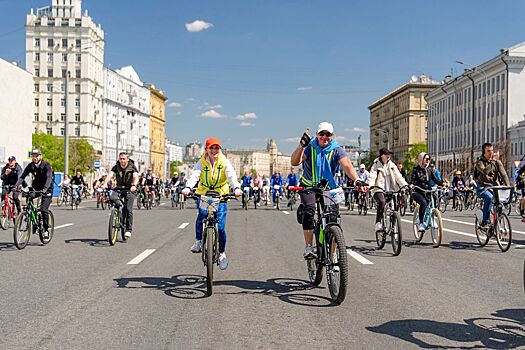 В Москве приобретают популярность велофестивали