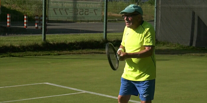 Сто лет на корте: украинского теннисиста-пенсионера включили в Книгу рекордов Гиннесса