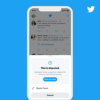 Twitter начал удерживать пользователей от лайков «спорных» сообщений