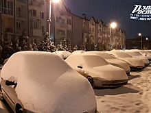 Ростов засыпало снегом: утром в понедельник город замер в пробках