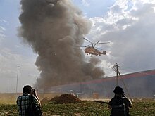 В Подмосковье восстановят сгоревший склад Ozon