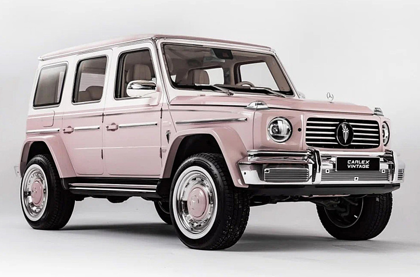 Mercedes-Benz G-Vintage by Carlex Design. У московского дилера появились «Гелики», доработанные в мастерской Carlex Design (Польша) в рамках программы G-Vintage, о которой рассказали летом.