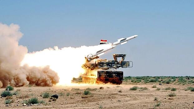 Сирийские зенитчики сбили большую часть израильских ракет