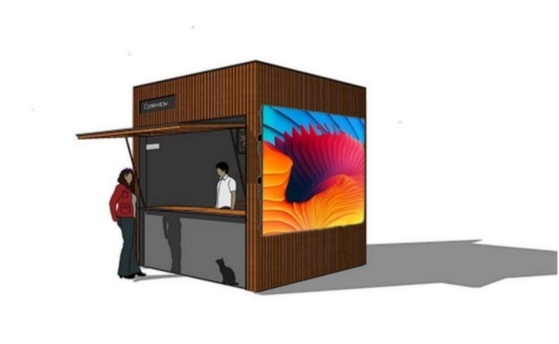 В центре Калининграда для ремесленников установят павильоны с экранами