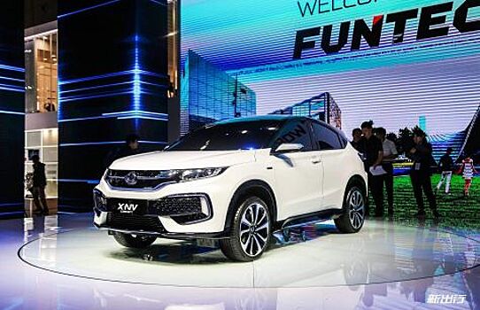 Honda на автосалоне в Шанхае показала концепт электрического кроссовера X-NV на базе XR-V