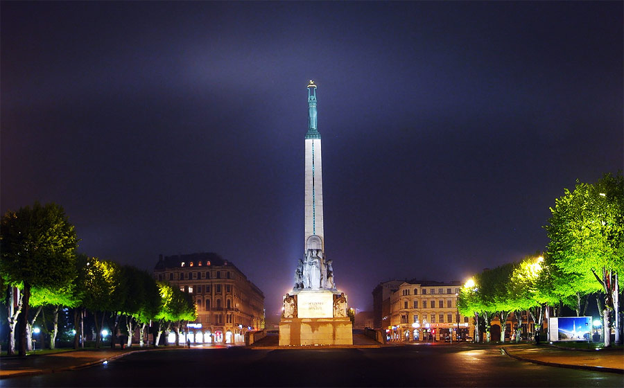 Памятник Свободы, Рига, Латвия, Европа