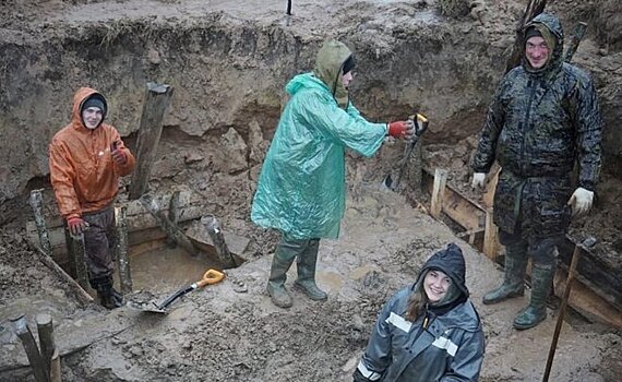 В Новгородской области поисковики обнаружили останки красноармейца из Казани