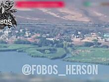 Мощный авиаудар по пункту размещения бойцов ВСУ попал на видео