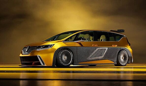 Дизайнер показал, каким был бы Renault Espace F1, если бы его решили сделать в 2021 году