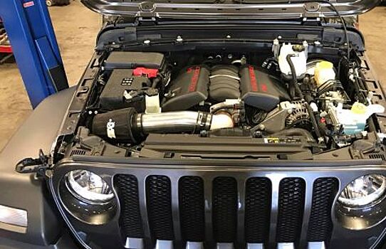 Сердечная мышца: тюнер дал новейшему Jeep Wrangler мотор от спорткара