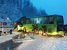 15 человек пострадали в ДТП с автобусом на Урале