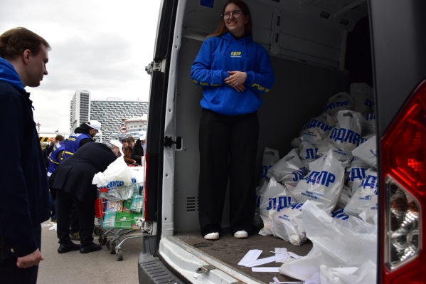 ЛДПР отправила гуманитарный груз для пострадавших белгородцев