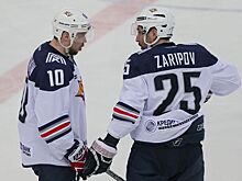 20 шайб на двоих забросили команды в прощальном матче Мозякина