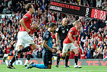 «Манчестер Юнайтед» — «Арсенал» — 8:2, 2011 год, видео всех голов
