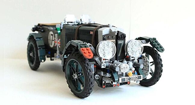 Из Lego сделали Bentley Blower