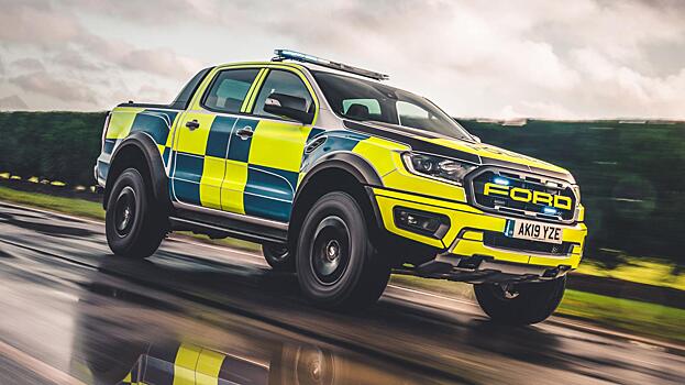 У полиции Уэльса теперь есть Ford Ranger Raptor
