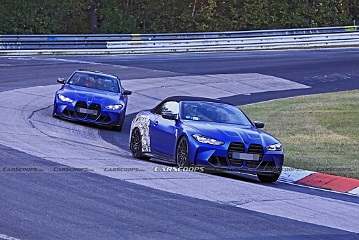  		 			?Фотошпитоны запечатлели новый кабриолет BMW M4 2021 года почти без камуфляжа 		 	