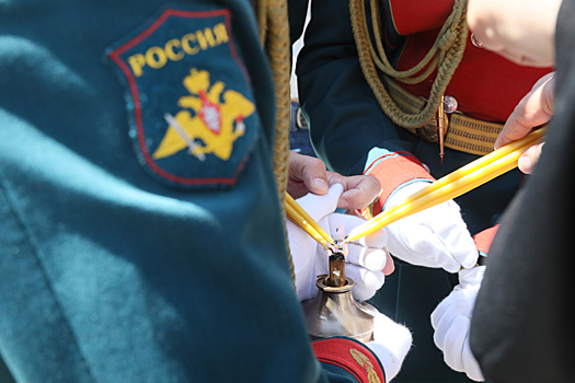 В Главный Храм ЮВО передана частица Вечного огня из Пискаревского мемориального кладбища в Санкт-Петербурге