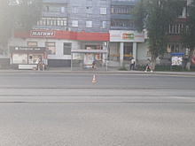 В Самаре "Шевроле Авео" сбил 82-летнего пенсионера, который шёл к трамваю