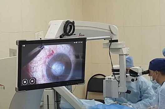 Воронежские медики провели сложнейшую операцию по пересадке роговицы глаза