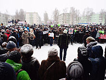 На митинг против свалки в Клину вышли более 4000 человек