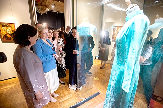 Ольга Любимова открыла выставку в Музее Востока вместе с первой леди Вьетнама