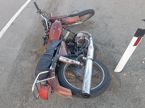 Пьяный мотоциклист въехал в иномарку в Читинском районе