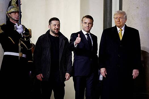 «Возможно, французские солдаты поедут на Украину». О чем Зеленский просил Трампа и Макрона на встрече в Париже?