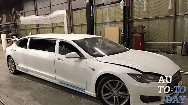 Лимузин на базе электромобиля Tesla выставлен на аукцион