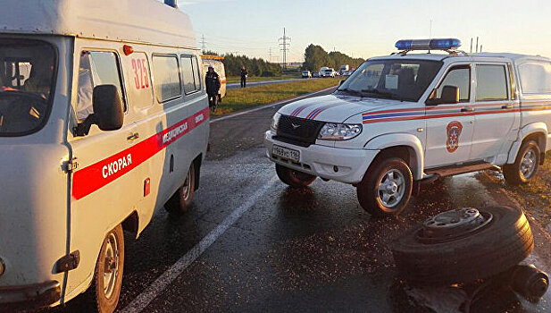 Десять человек пострадали в результате ДТП в Крыму