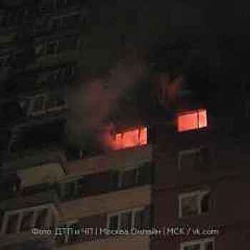 В Москве ликвидировали пожар в многоэтажке
