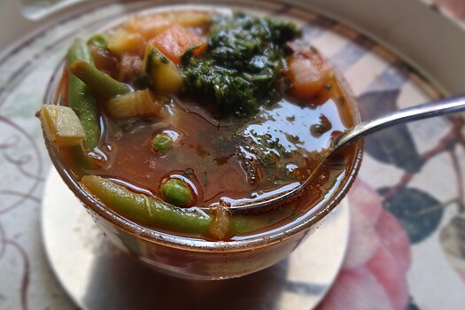 Прованский суп писту (Pistou)