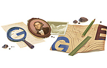 Google выпустил дудл ко дню рождения Петра Семенова-Тян-Шанского