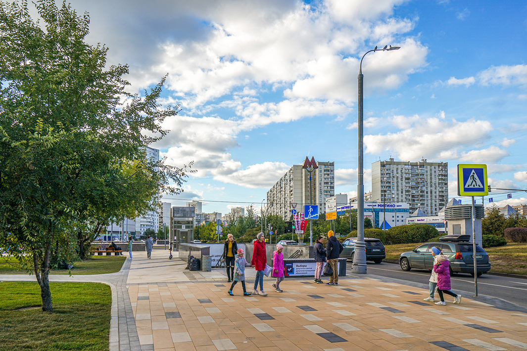 Мое метро митино