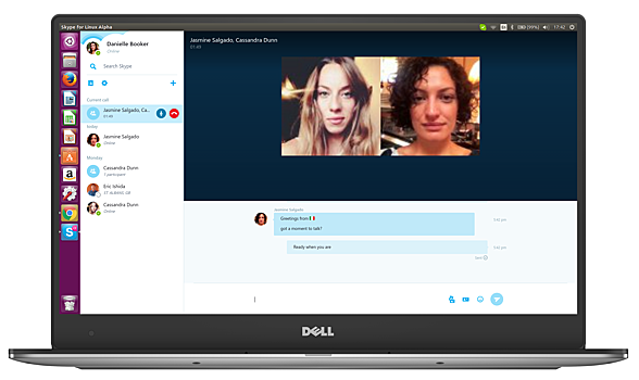 Microsoft выпустила переработанный Skype Alpha для Linux